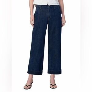 Joe's Jeans The Karter Trouser | High Rise | Wide Leg | Dark Wash | Size 27